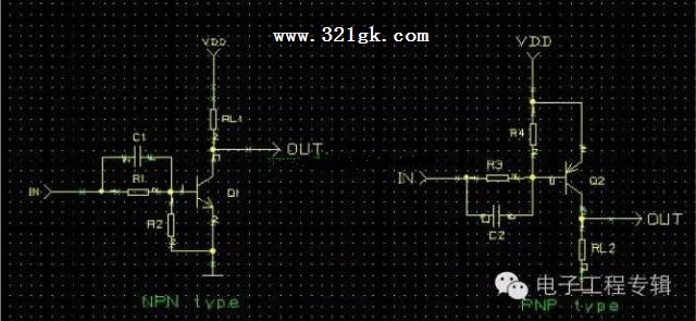 【干货】三极管开关电路图原理及设计详解 